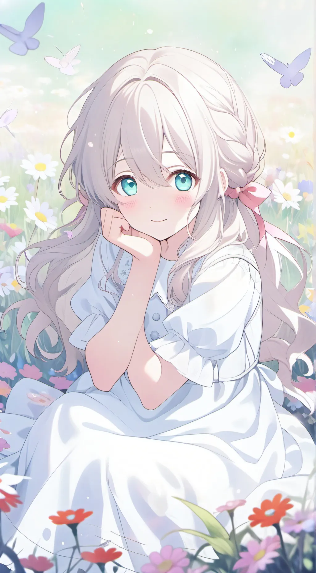 ai character: rosy  background