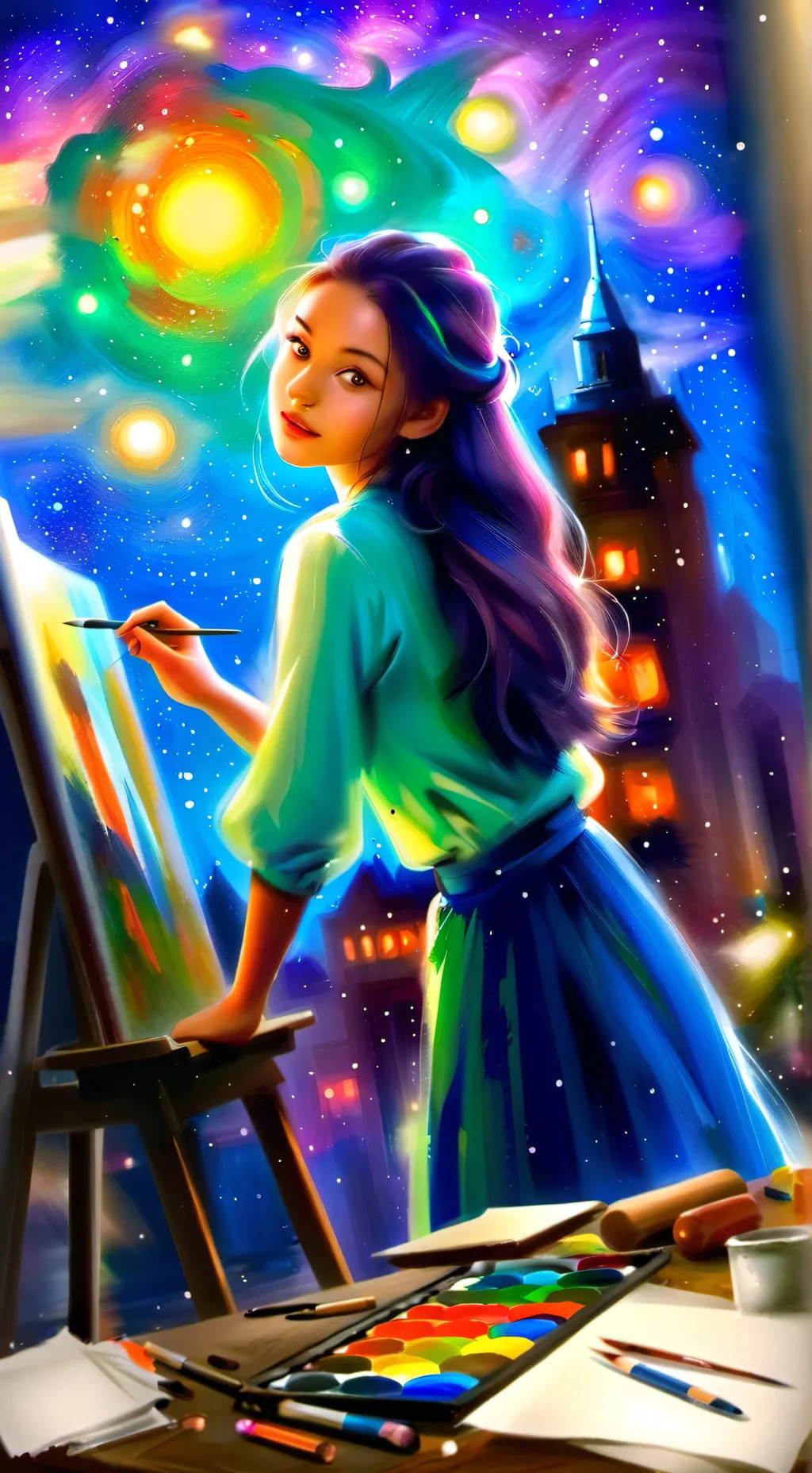 ai character: coolperson(vcatkV) background