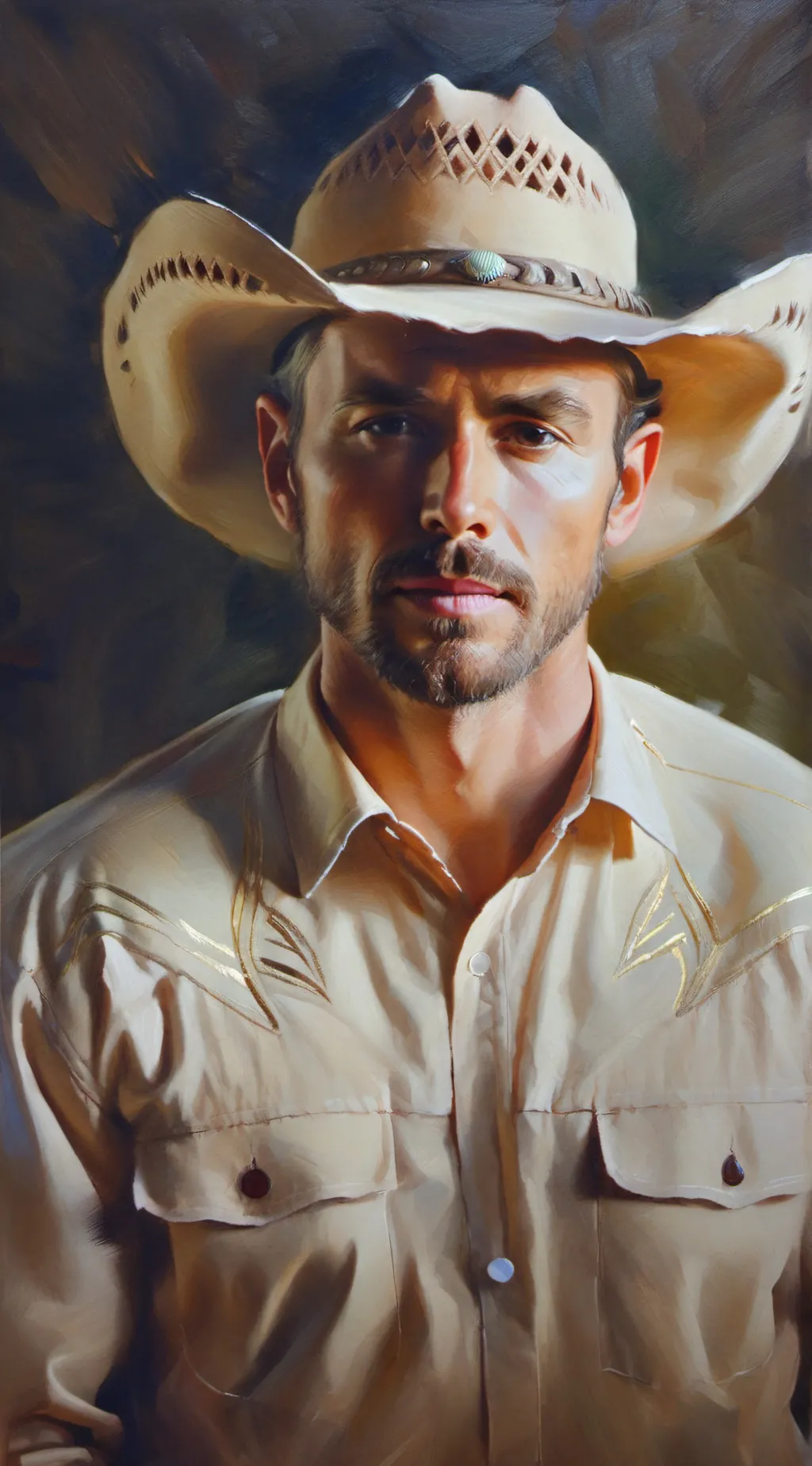 ai character: freds got a hat background