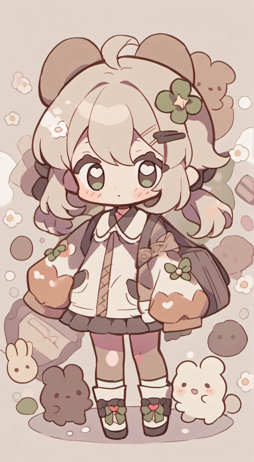 ai character: goo infection background