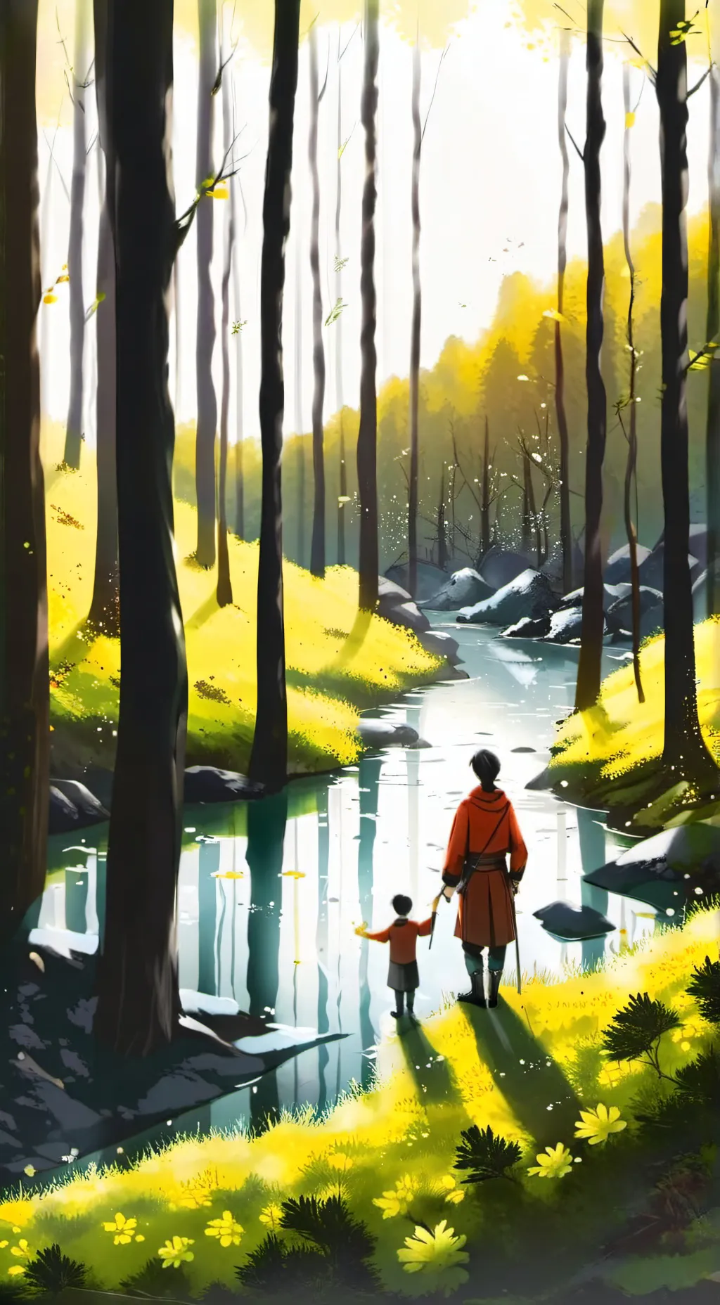 ai character: sprunki horror background