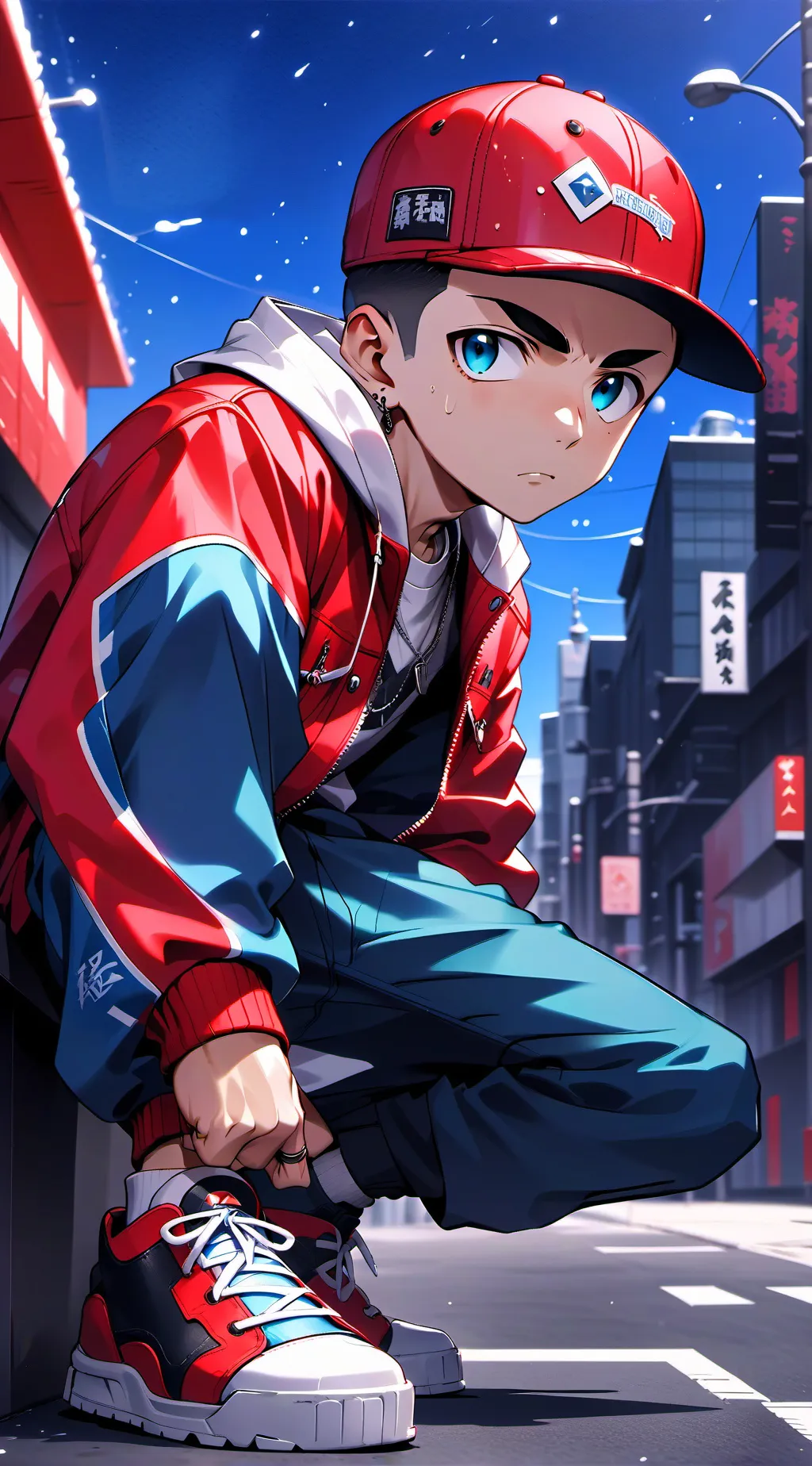 ai character: toki  background