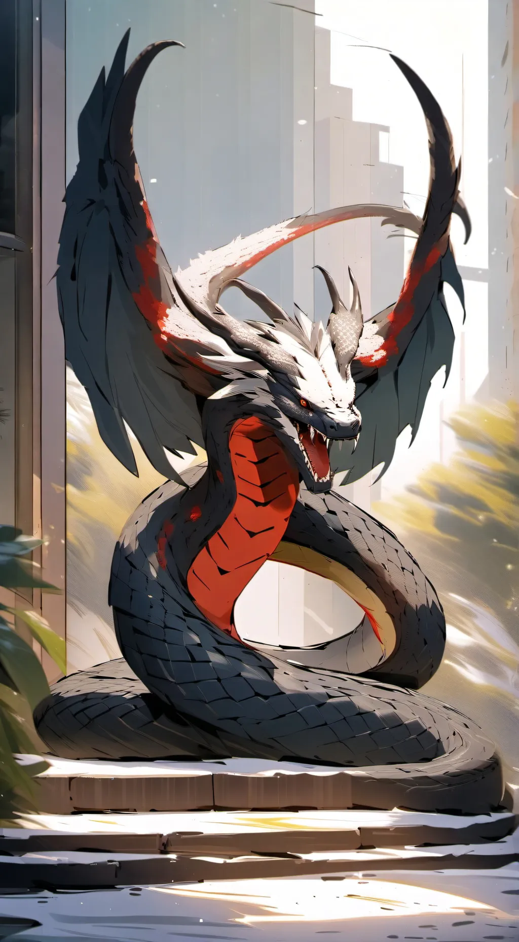 ai character: Shadow Fang background