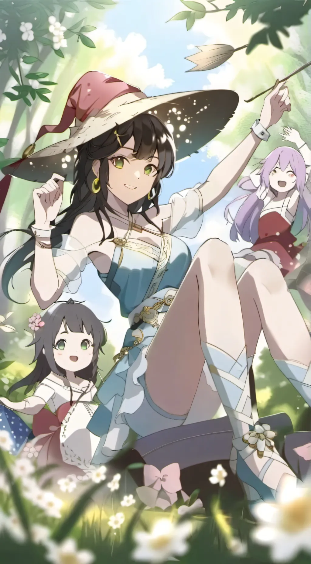 ai character: Lilly background