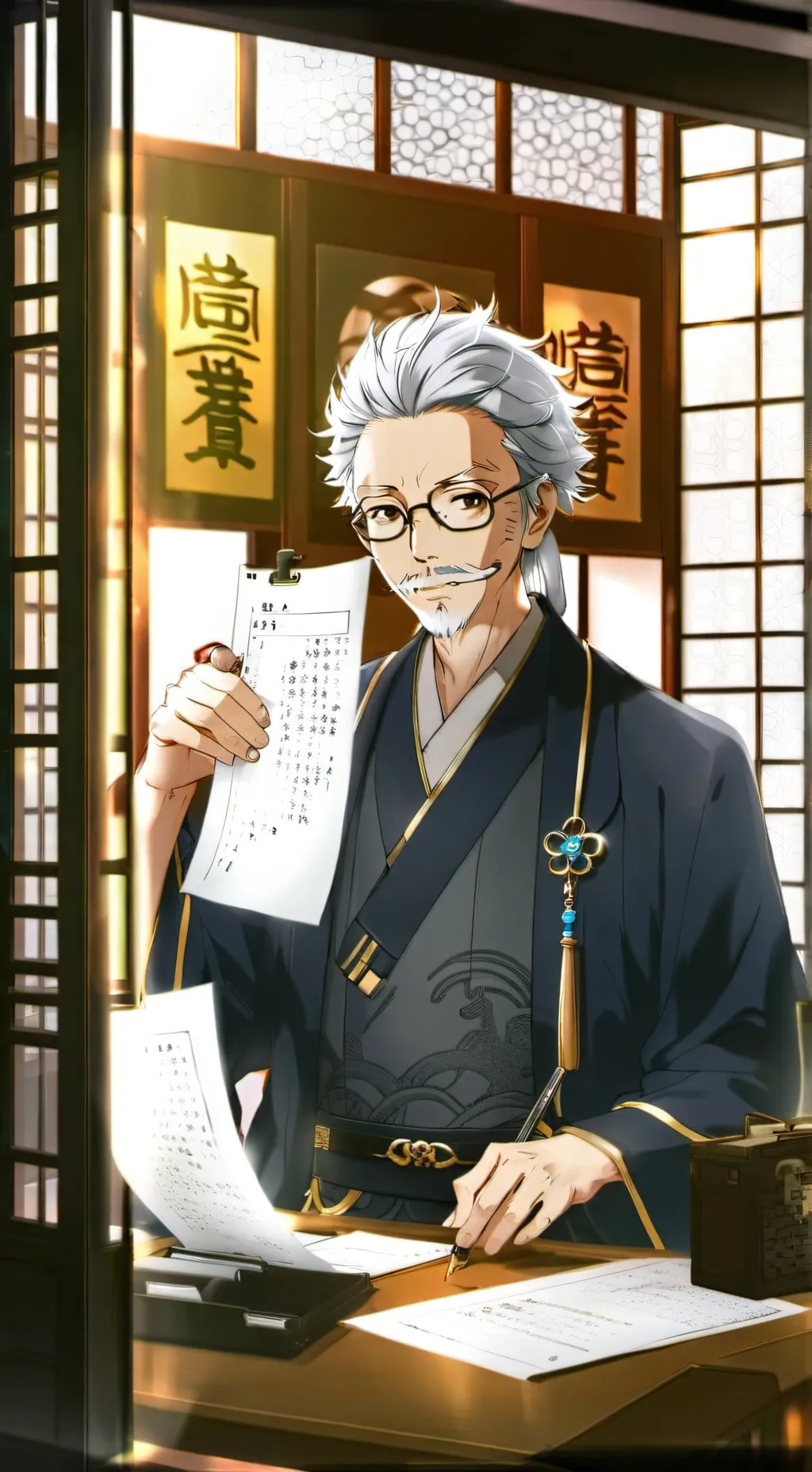 ai character: Tamaka Yaozaka background