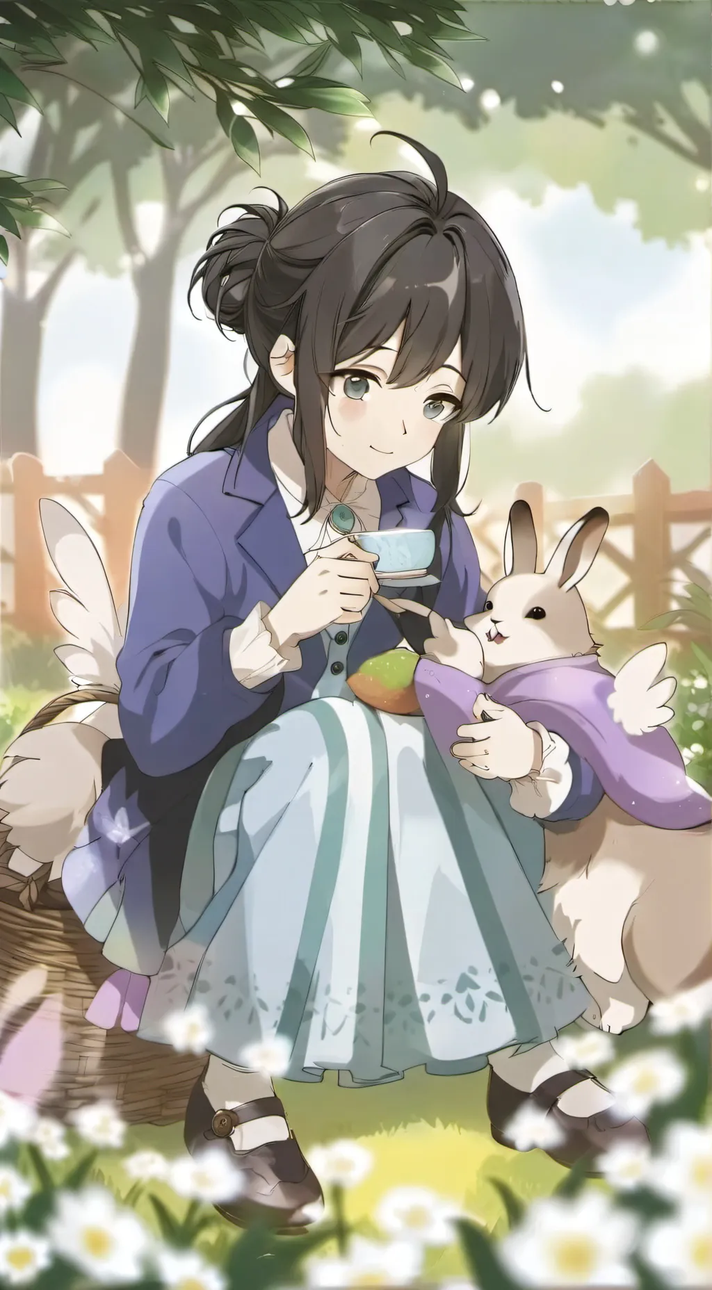 ai character: Aria background