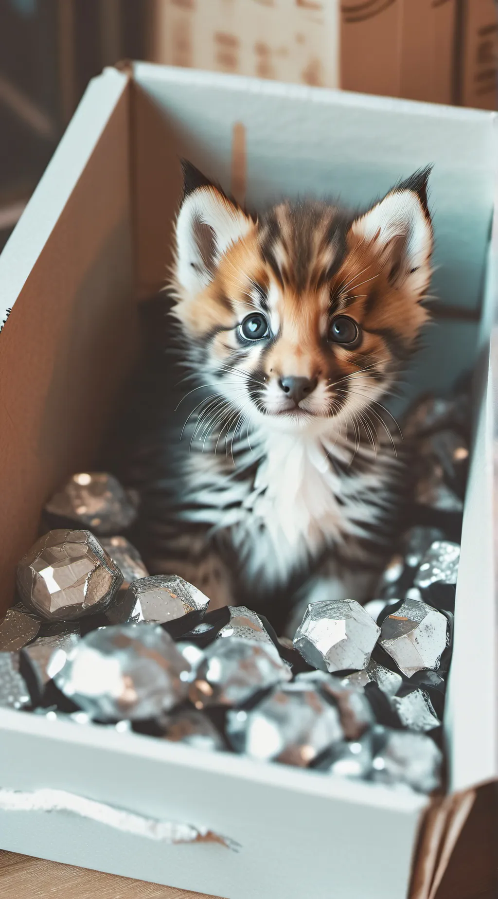 ai character: gatito bebe precio background