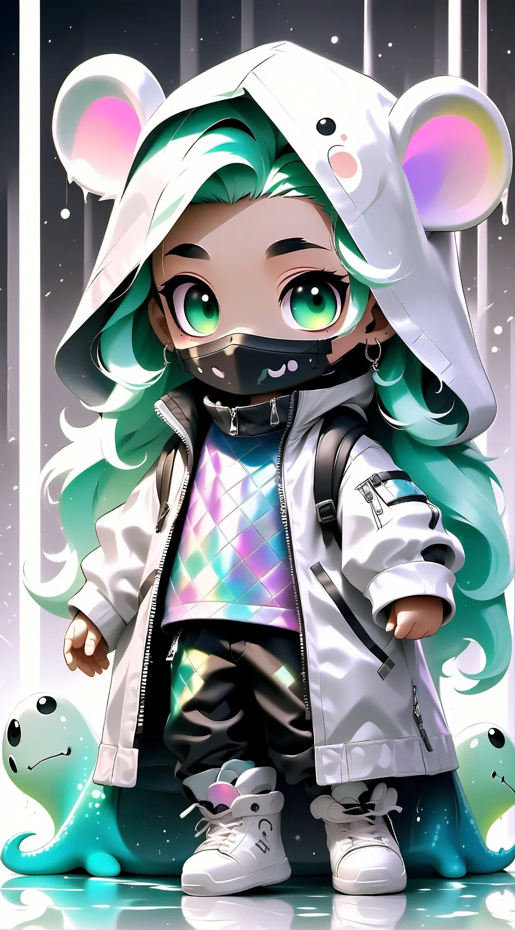 ai character: class room background