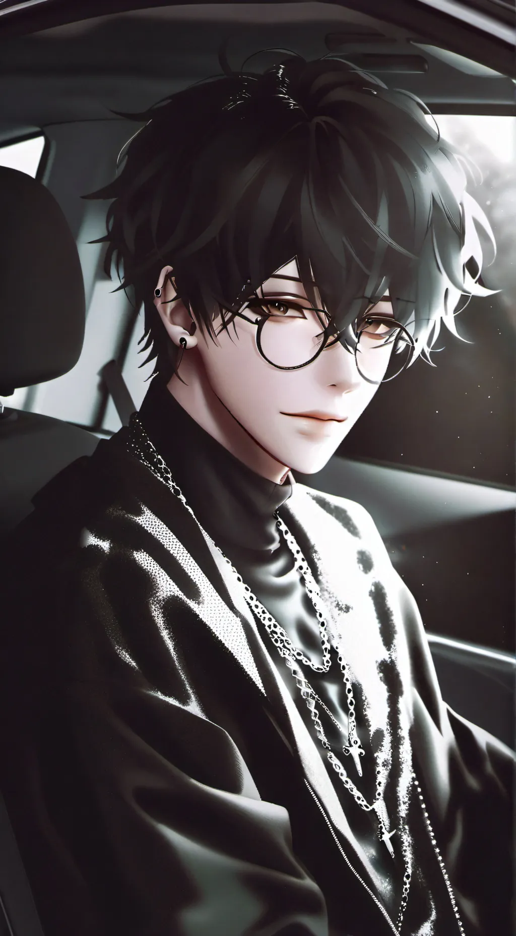 ai character: Nick ✨ background