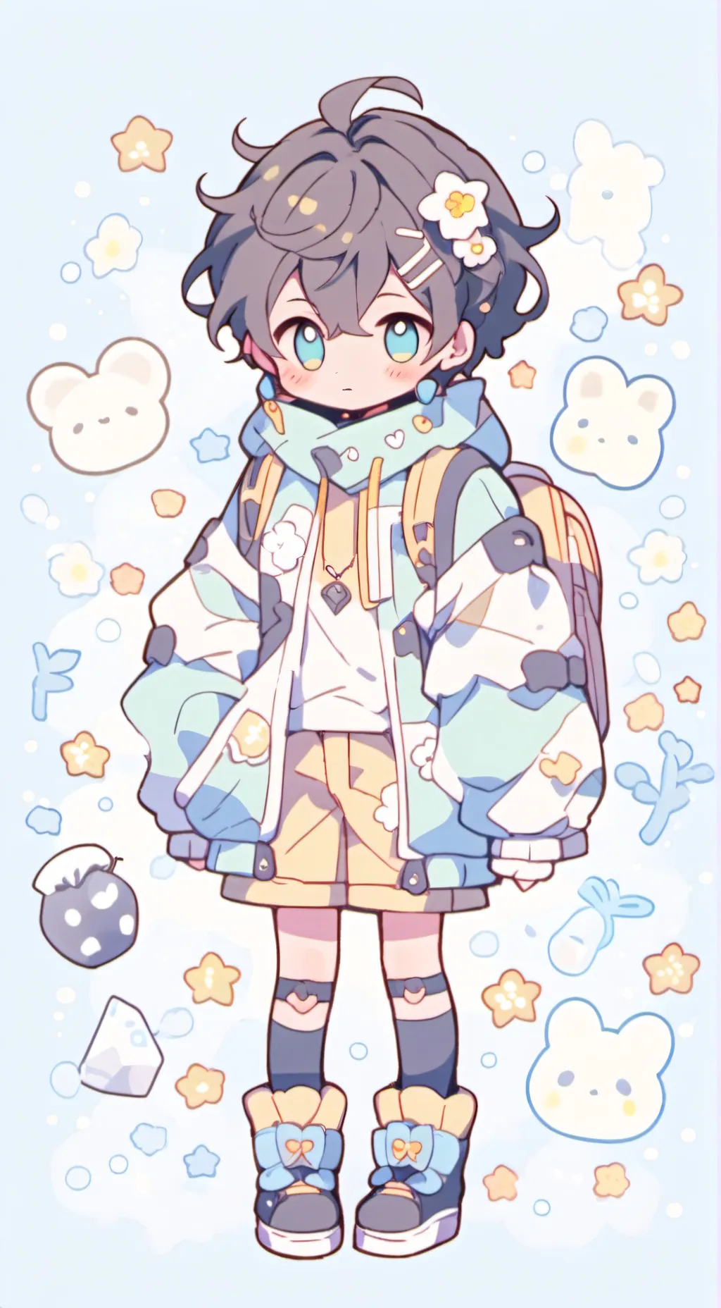 ai character: adrian background