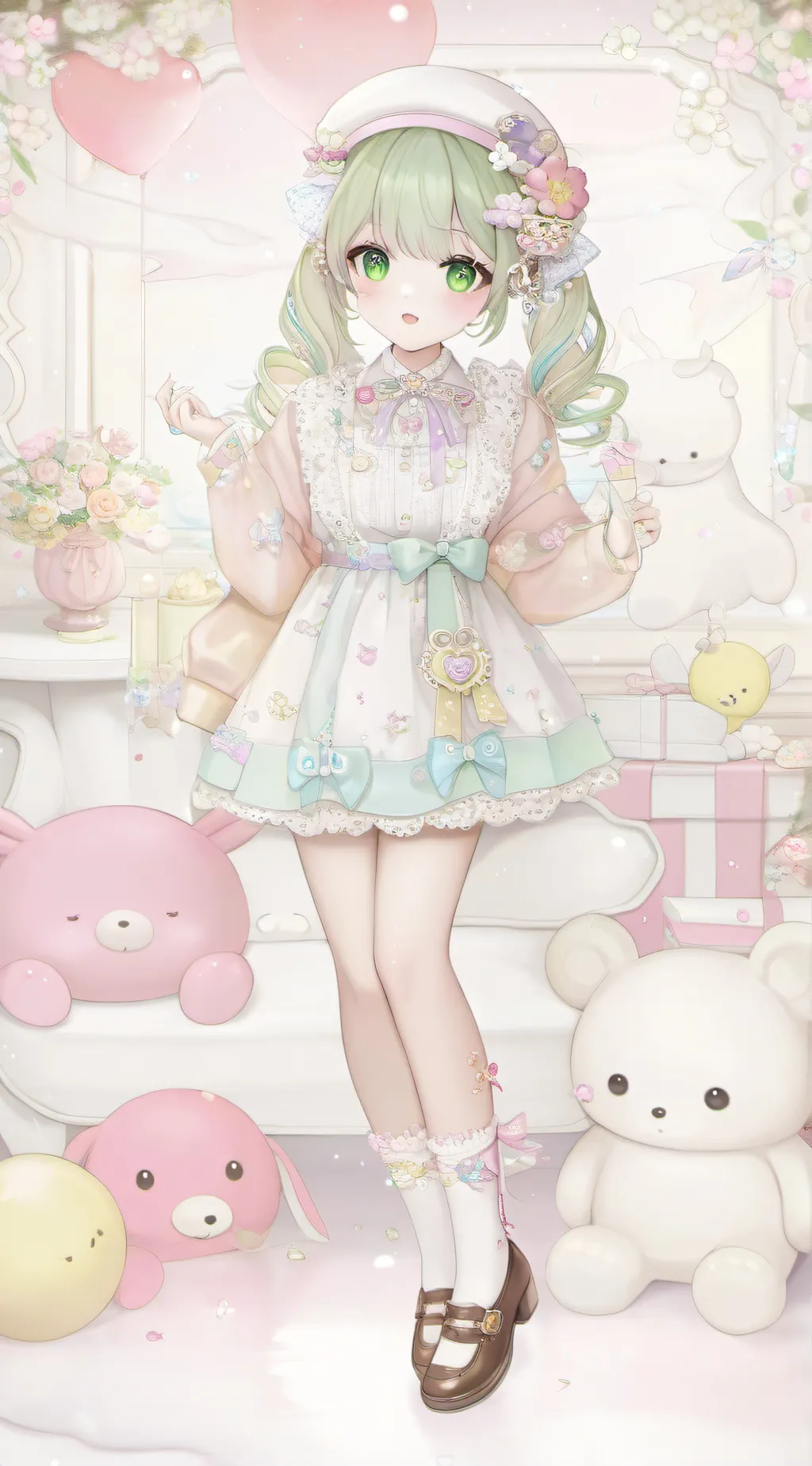 ai character: Lily background