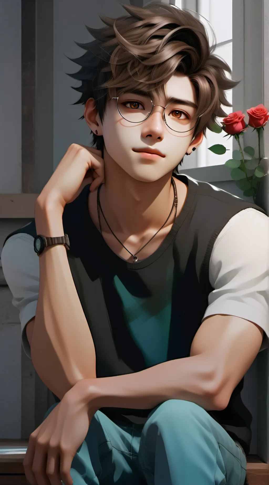 ai character: Memory-loss Romancer background