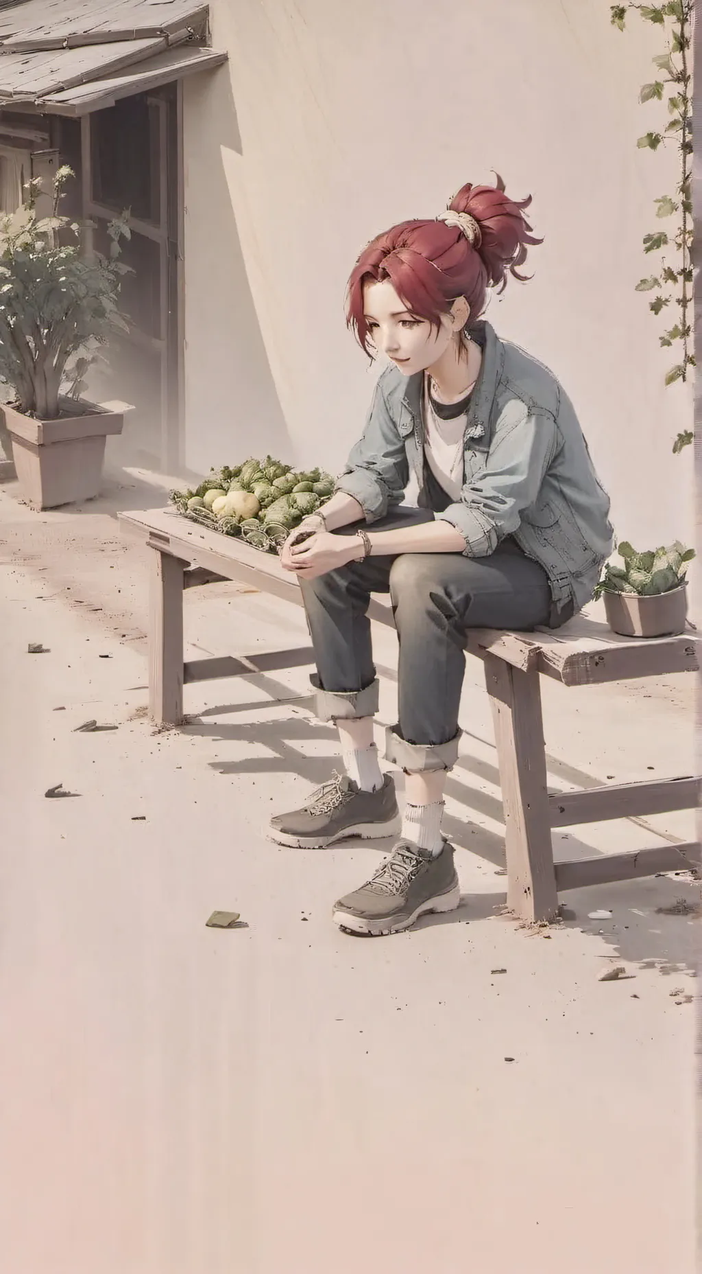 ai character: Marissa Renee Sybe background