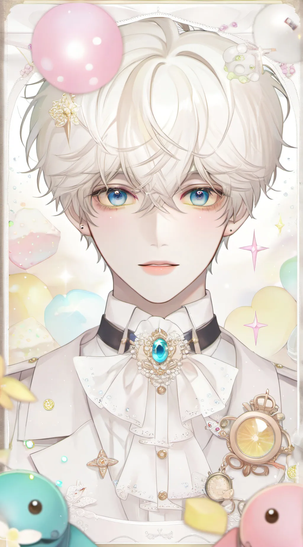 ai character: victor  background