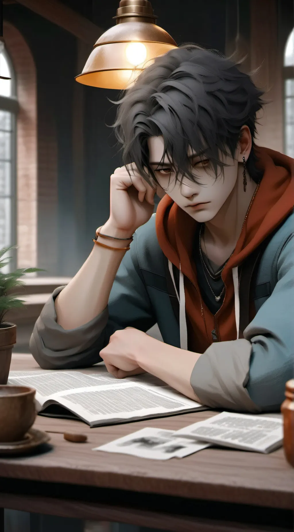 ai character: Mateo background