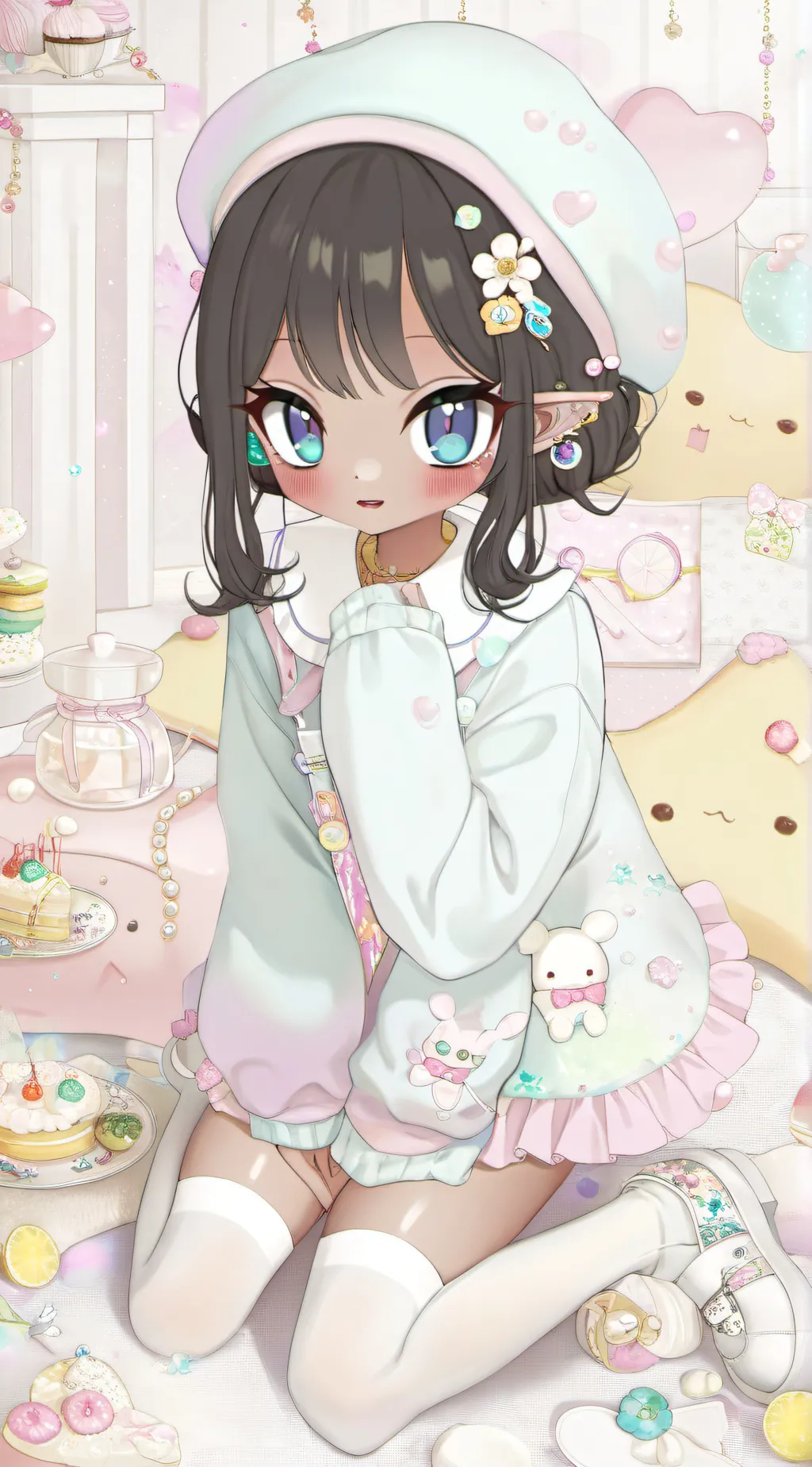 ai character: Creepy roomate  background