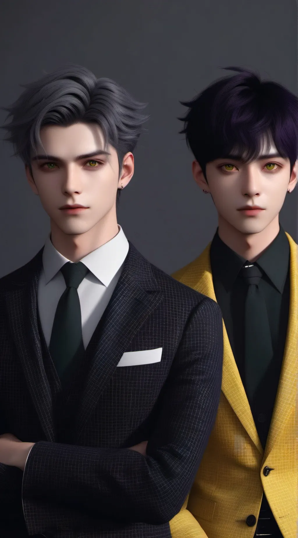 ai character: Zane and Aron background