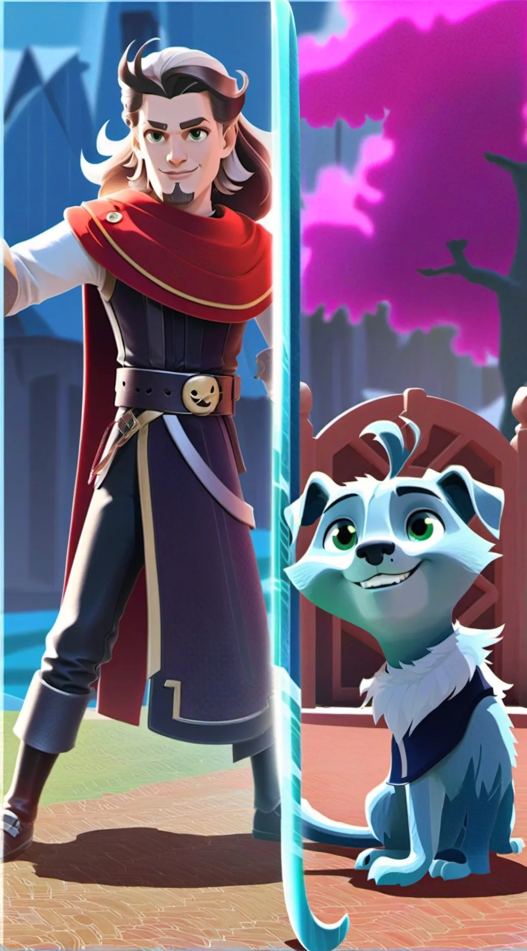 ai character: ggg background