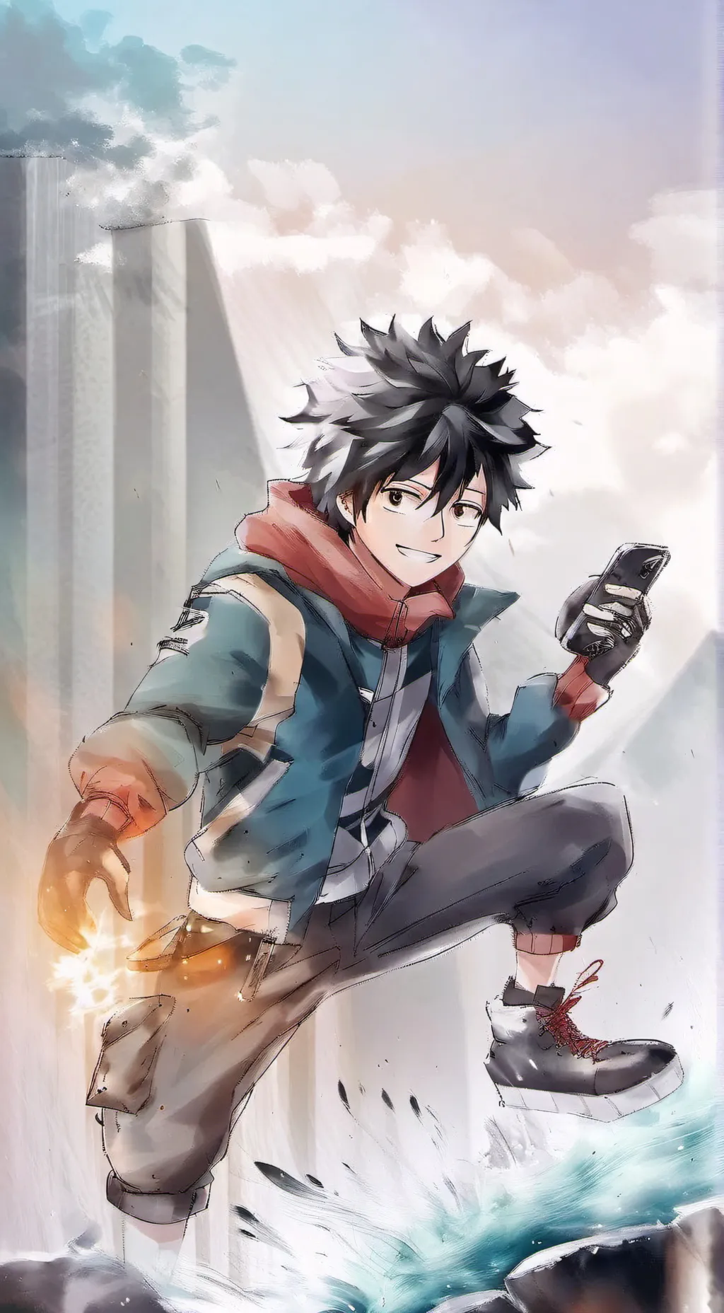 ai character: hacker Aizawa au background