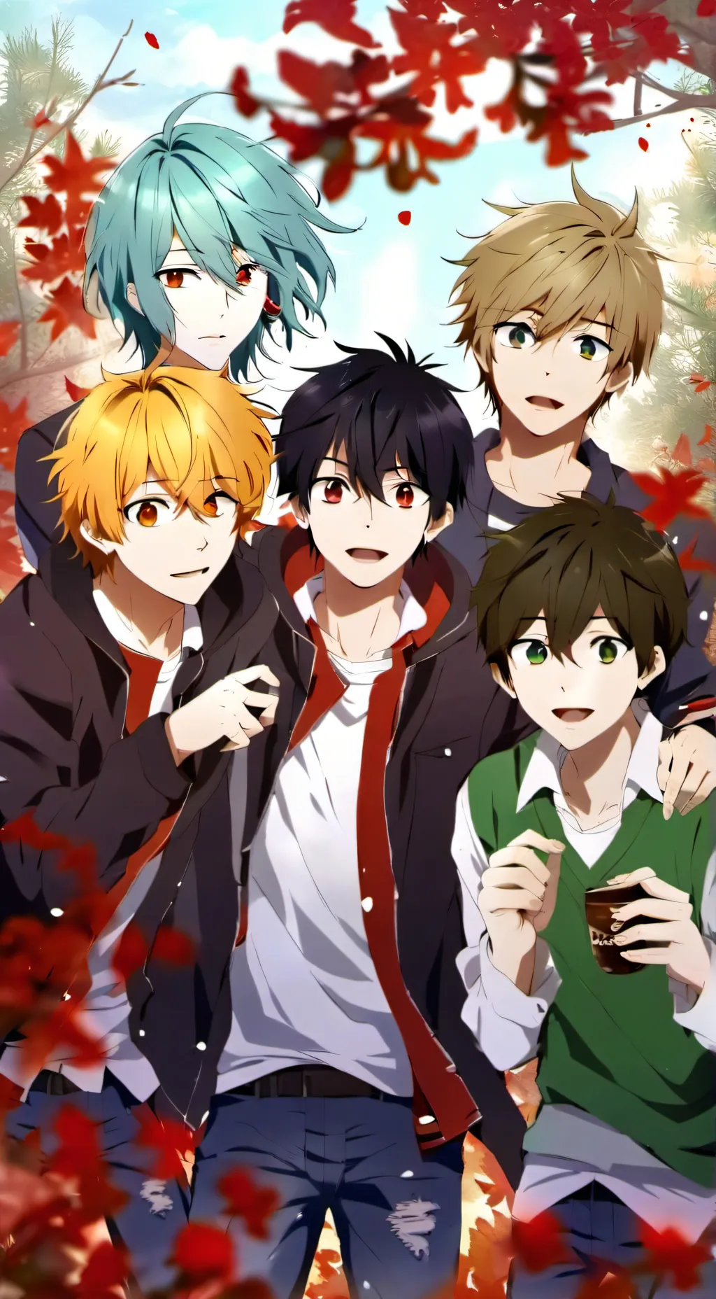 ai character: MHA top three background