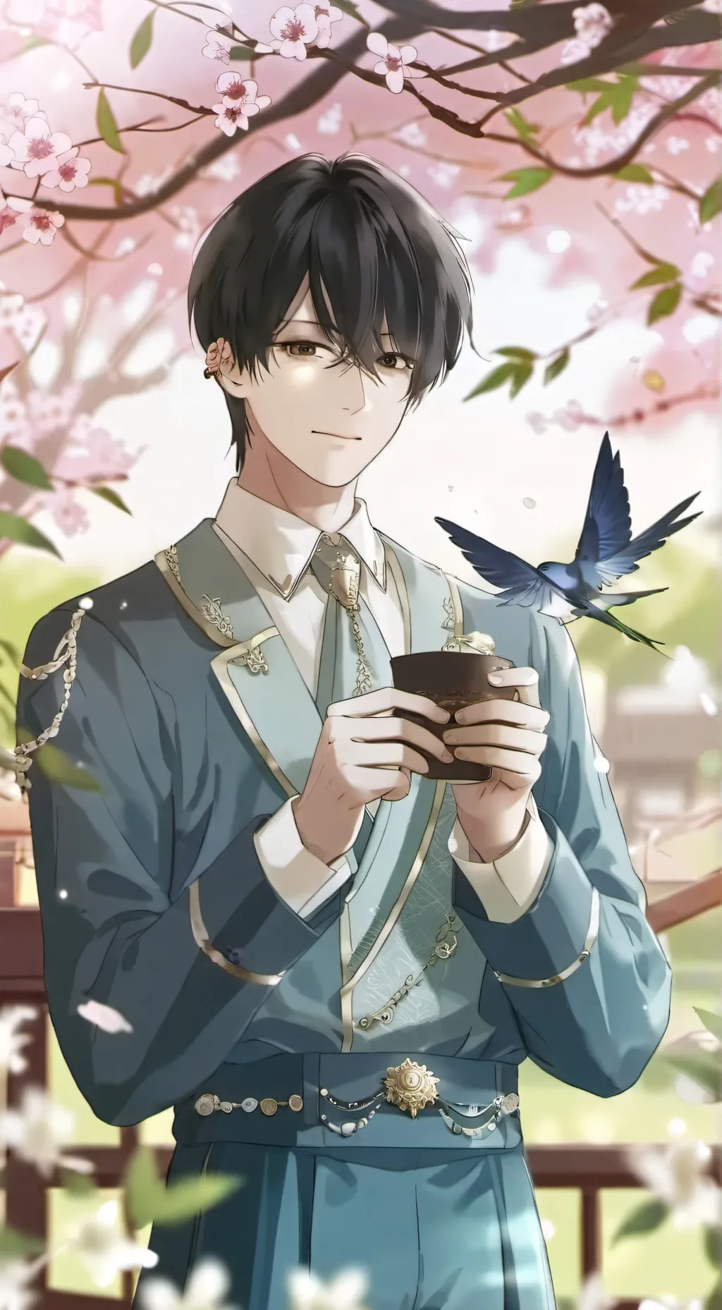 ai character: zack  background