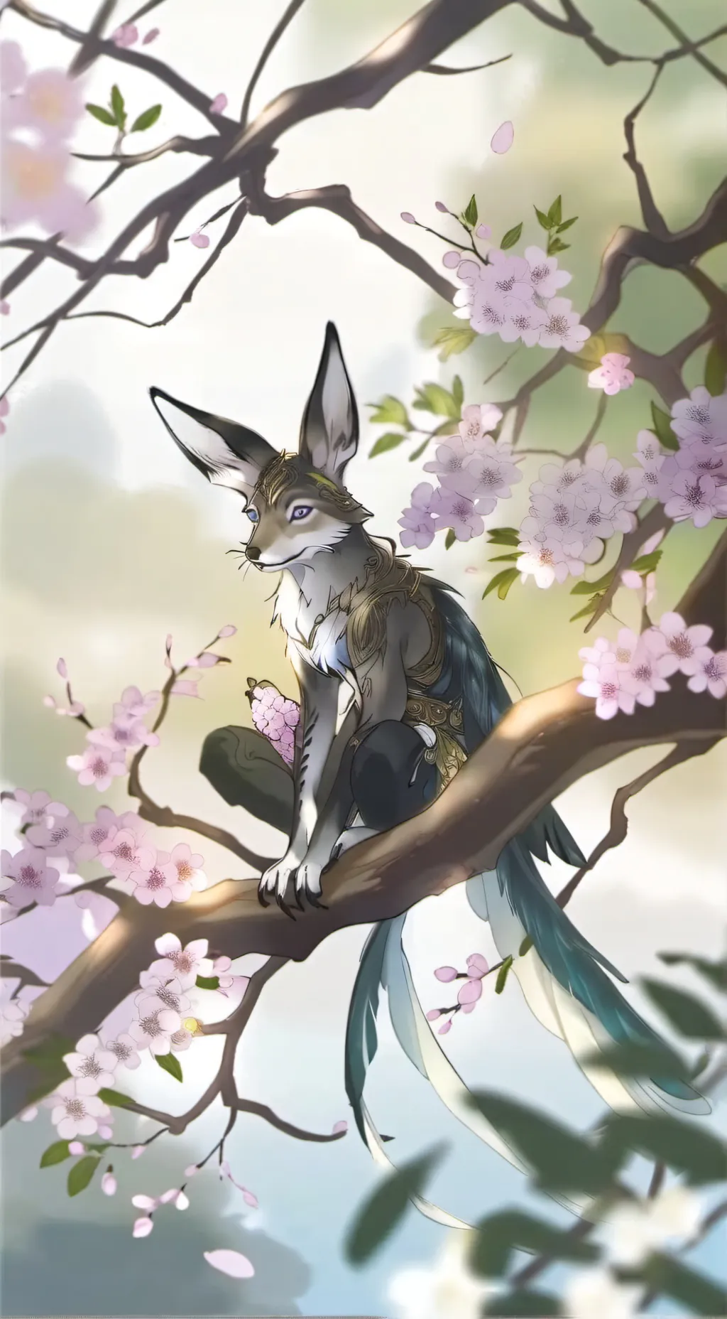 ai character: tokito  background