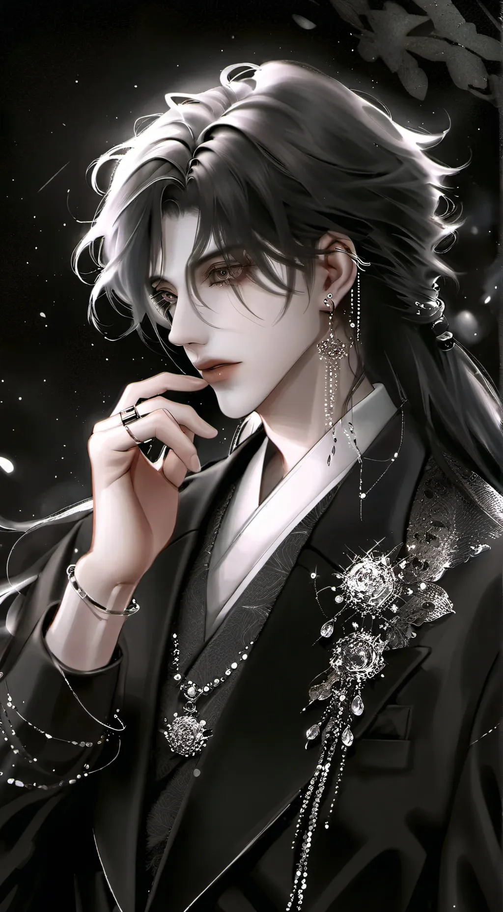 ai character: asher(ash)  background