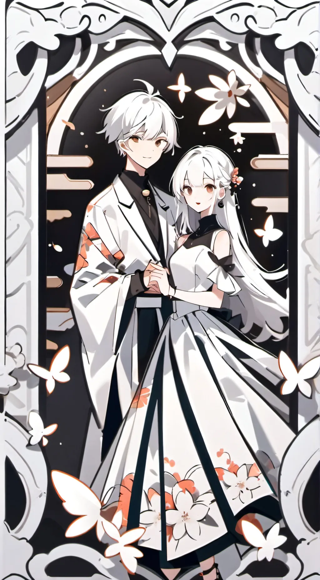 ai character: Alice and Oliver background