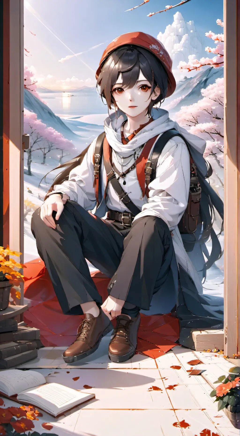 ai character: Braxton  background