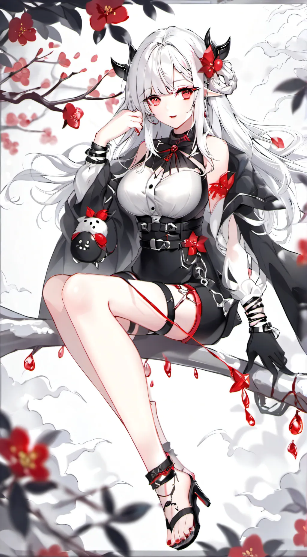 ai character: Cookie and milk￼ background