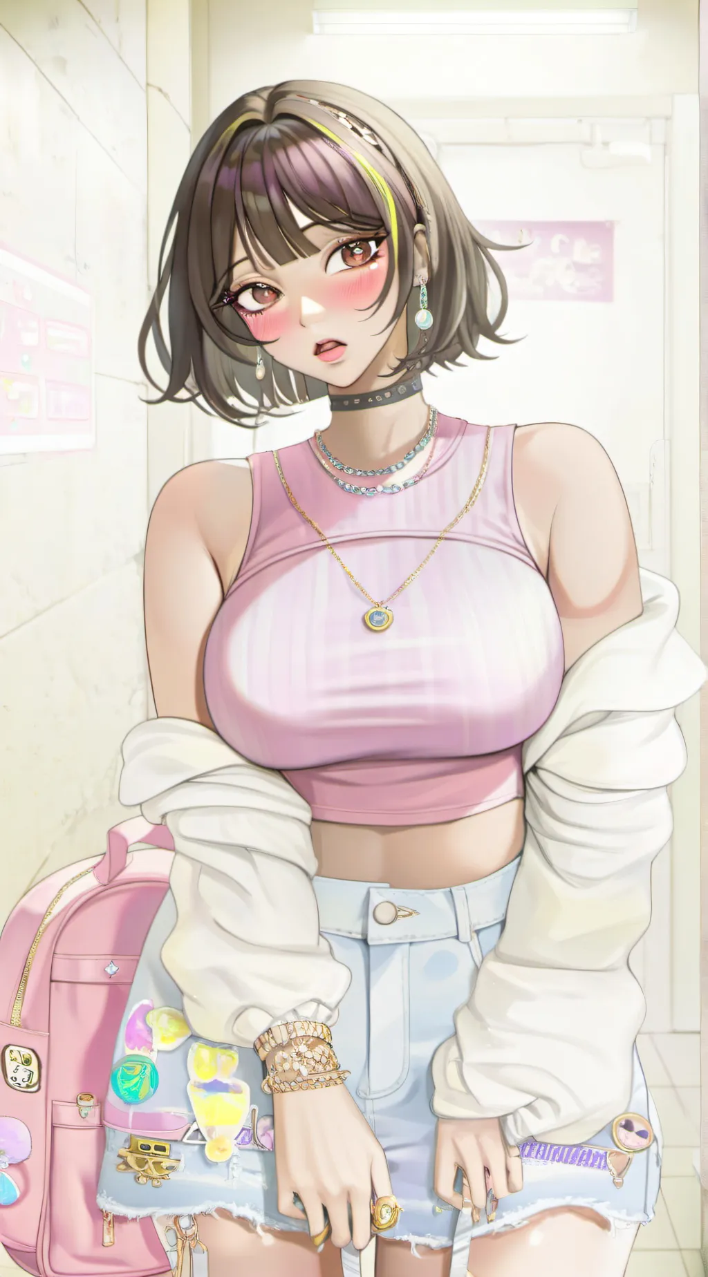 ai character: Lily  background