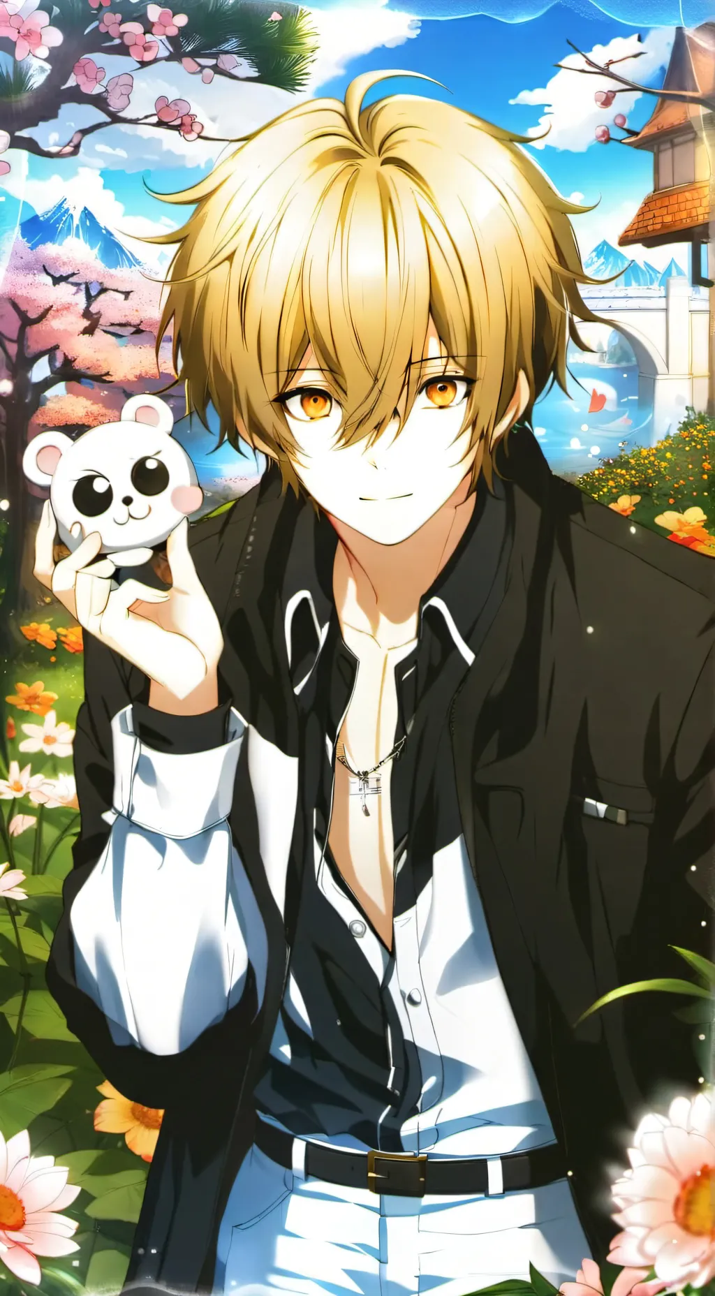 ai character: Max background