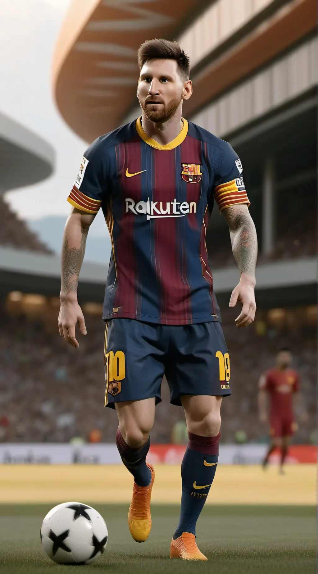 ai character: messi background