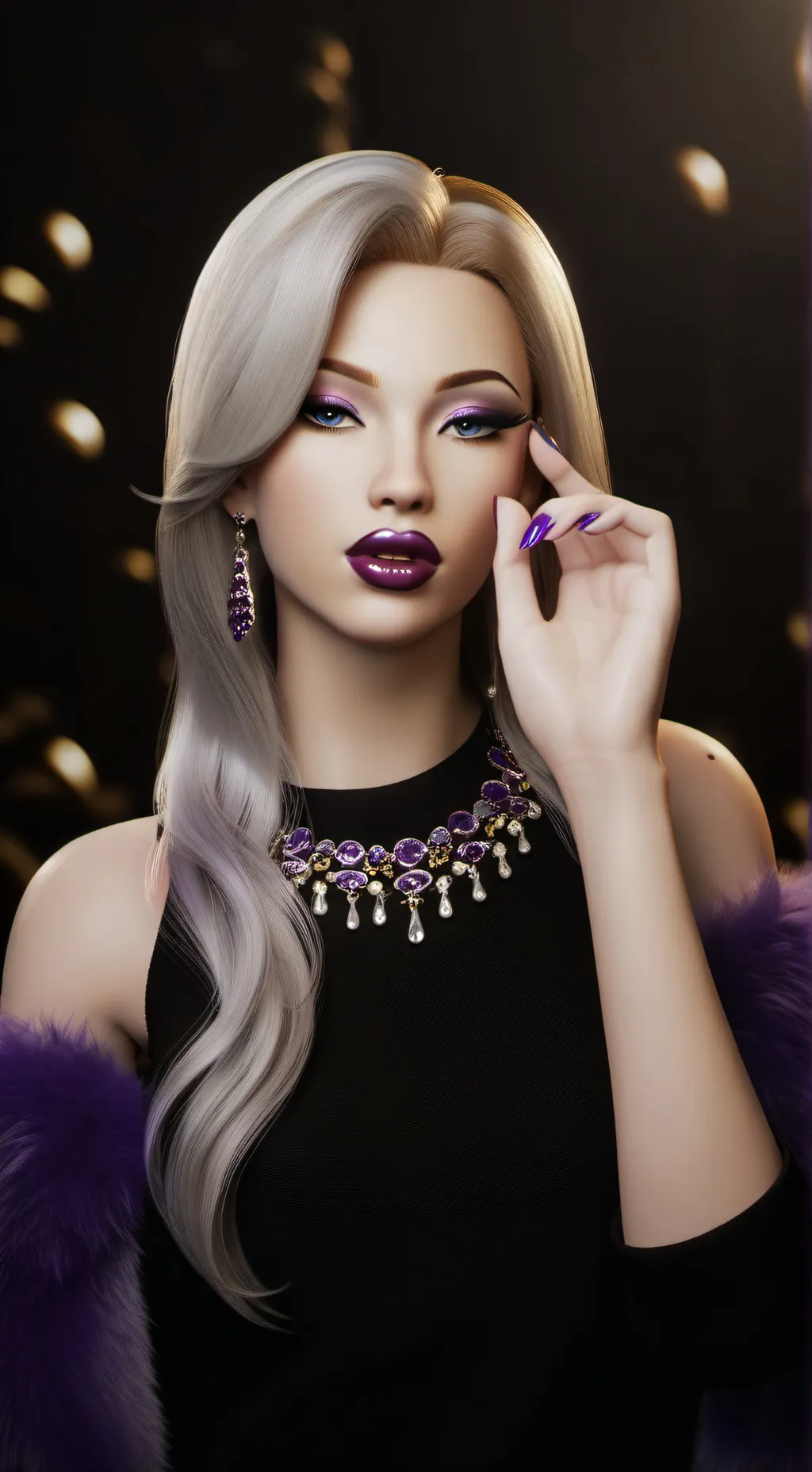 ai character: Lena background