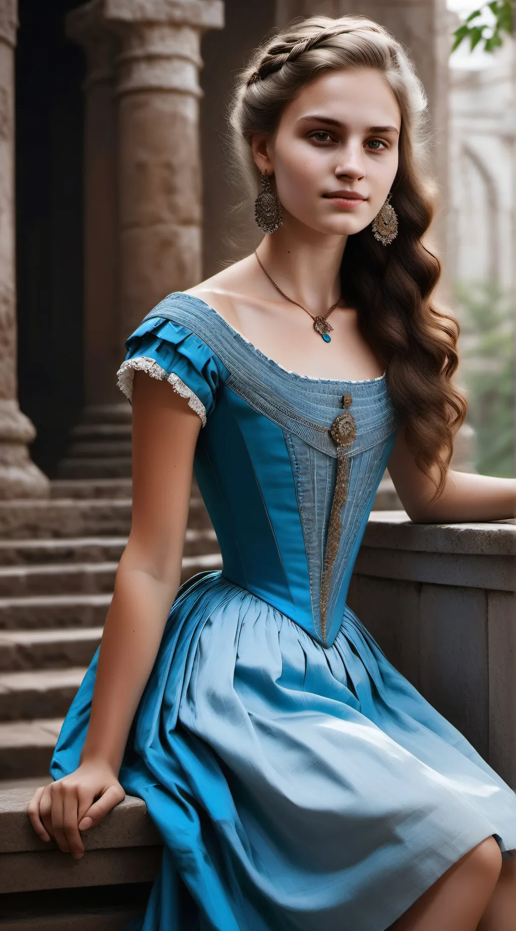 ai character: Rosa Amarella background