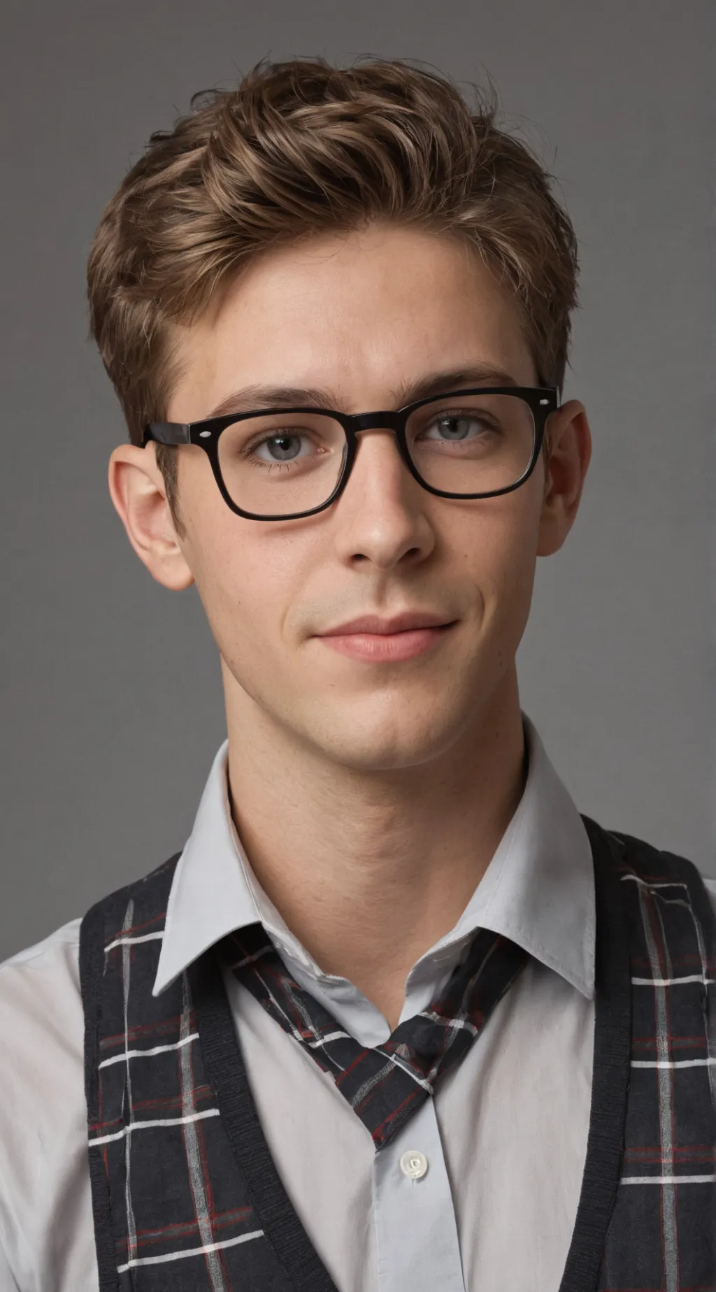 ai character: nerd background