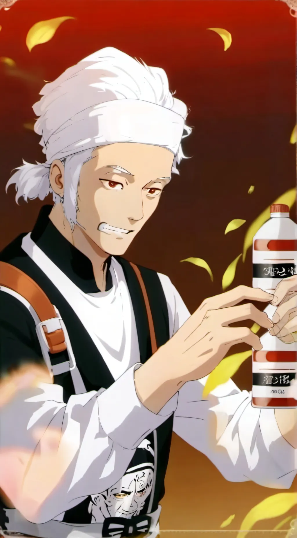 ai character: Bleach background