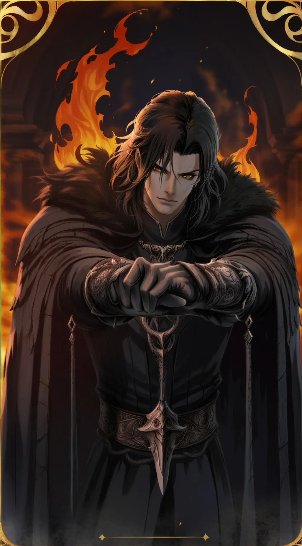 ai character: Kai zong ￼ background