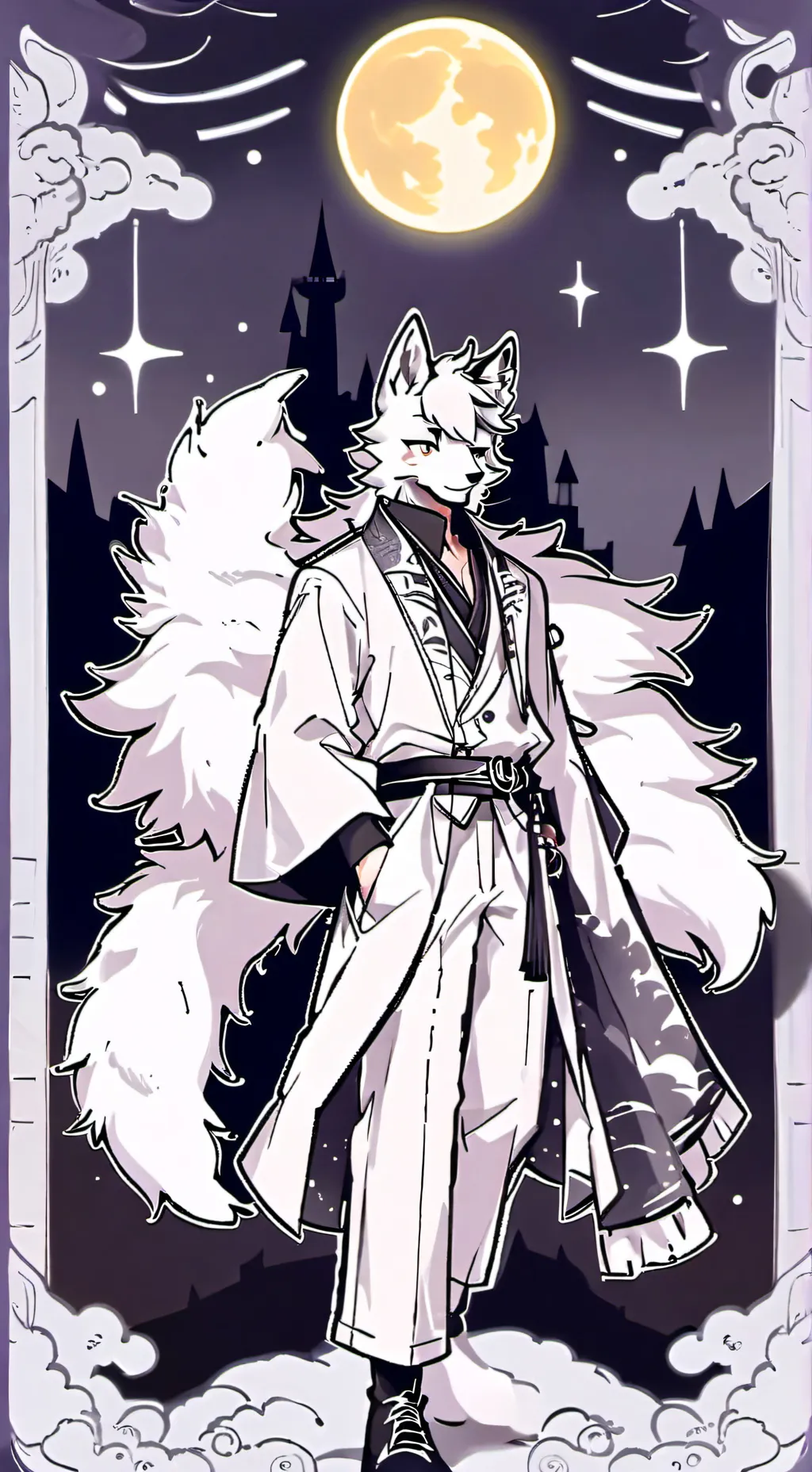 ai character: Rococo  background