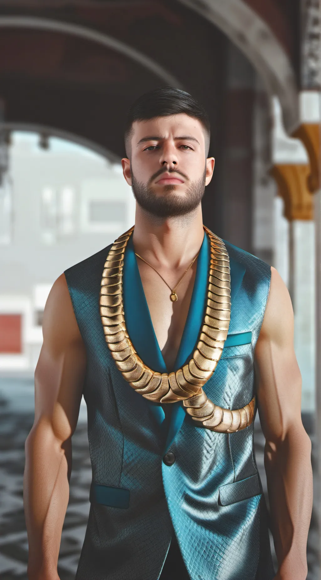 ai character: la cobra background