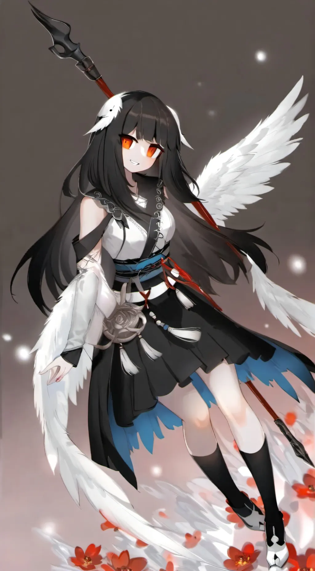 ai character: Lunaria Cloven background