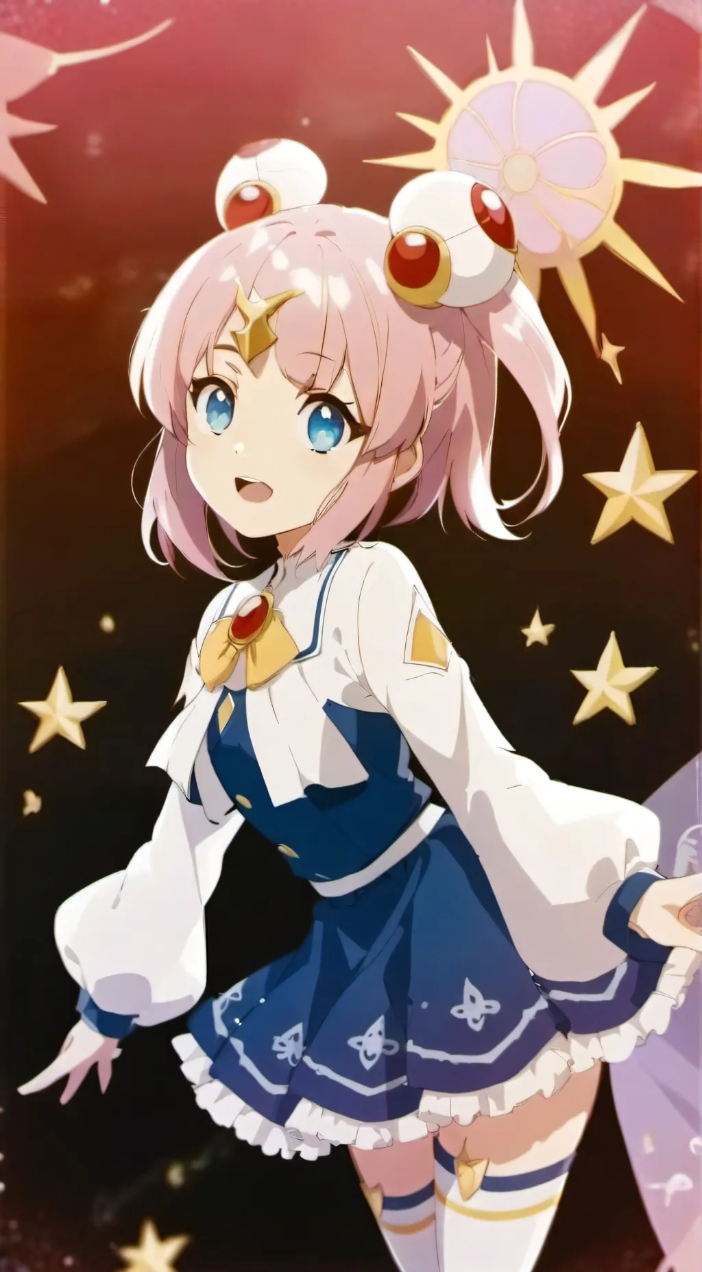 ai character: PreCure Academy background