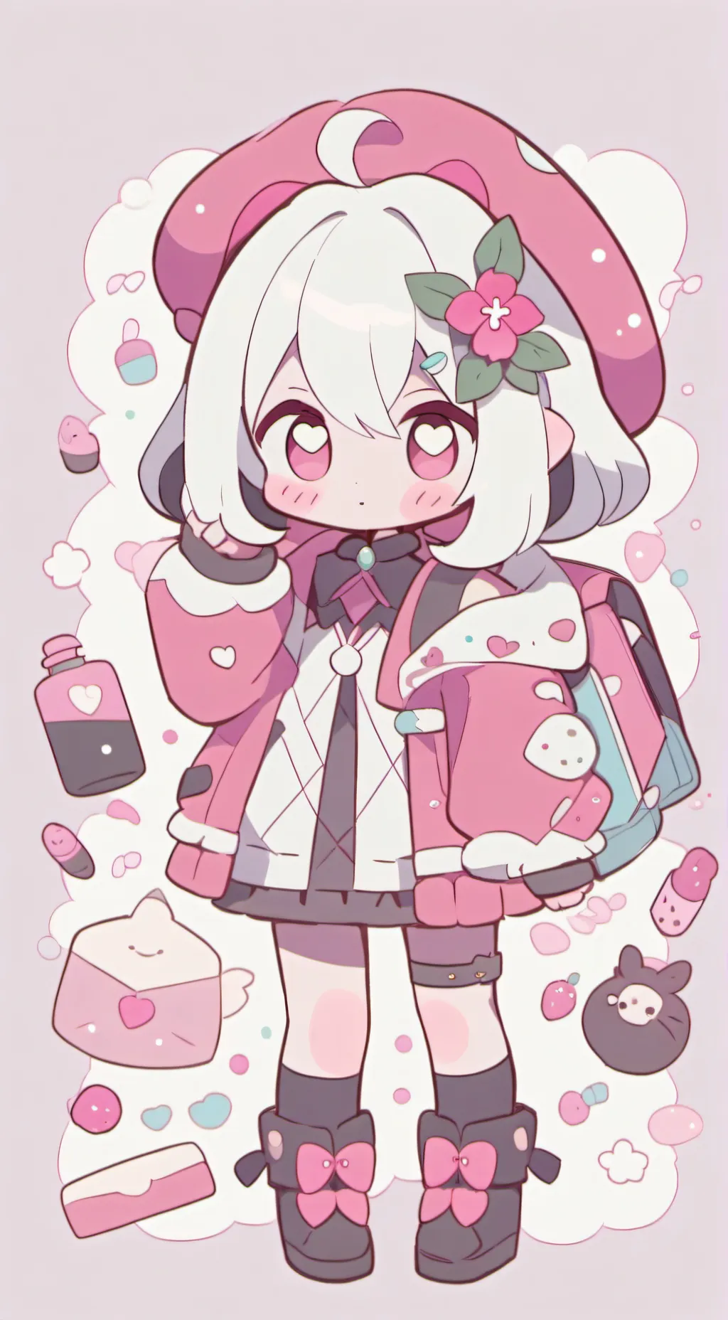 ai character: fpeAlice escaped  background