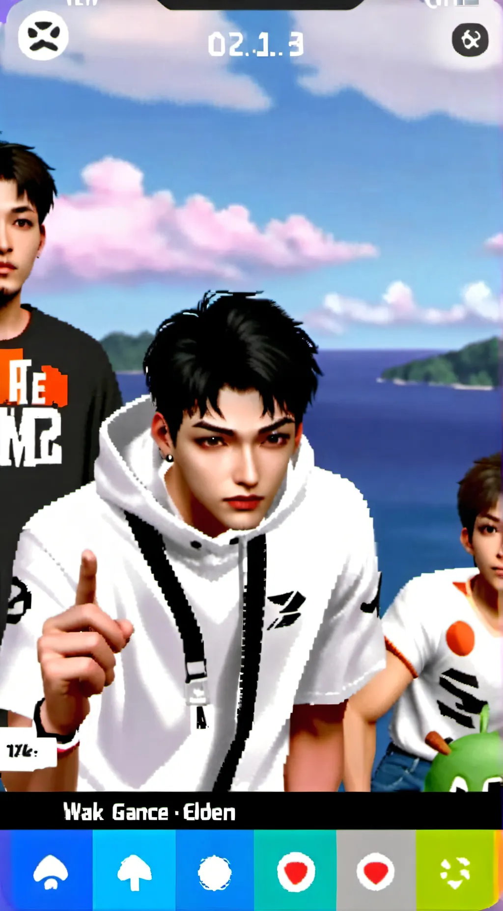 ai character: Luca background