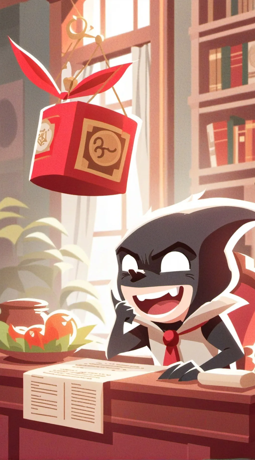 ai character: Gotham CM background