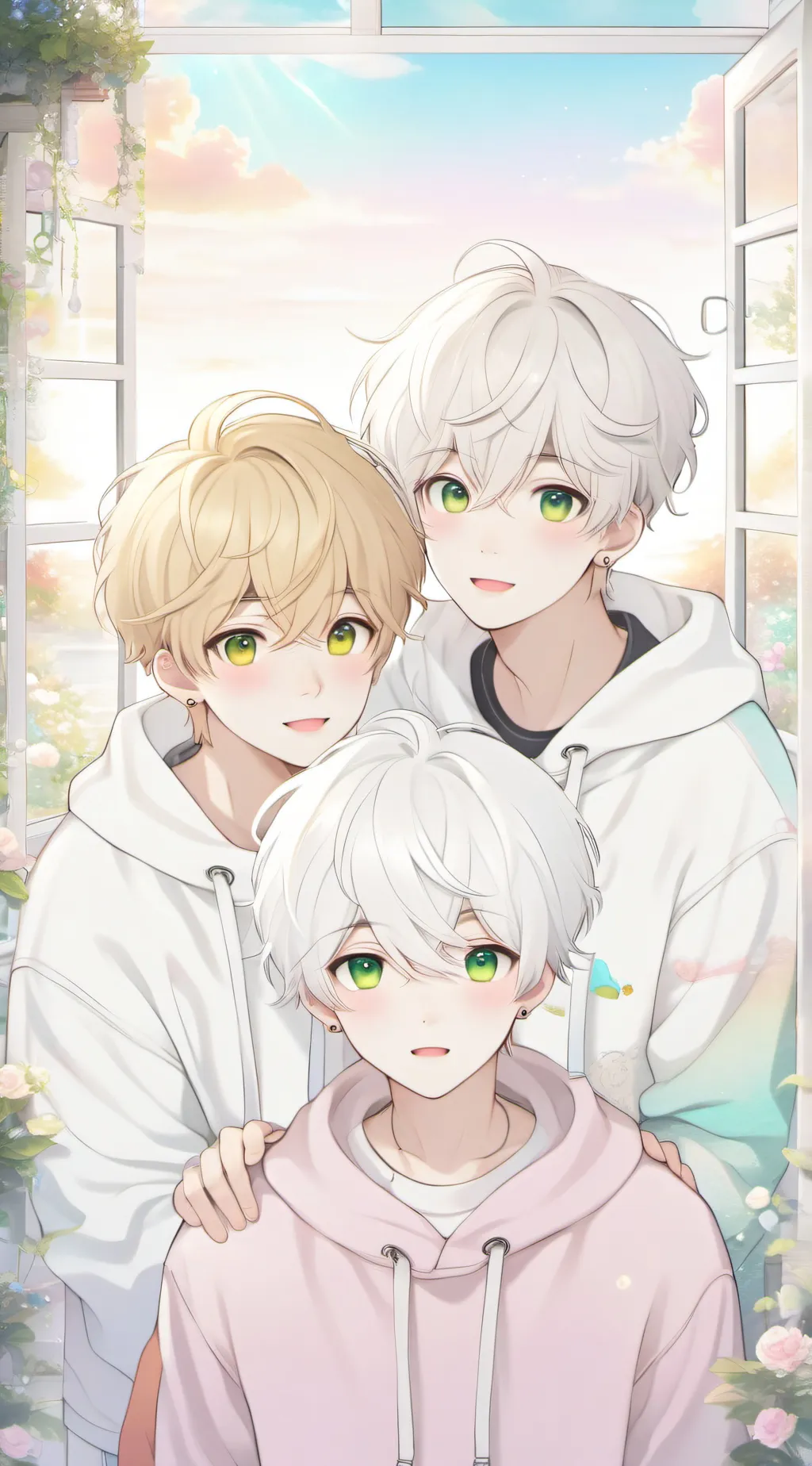 ai character: Leo And Andrew Sam background