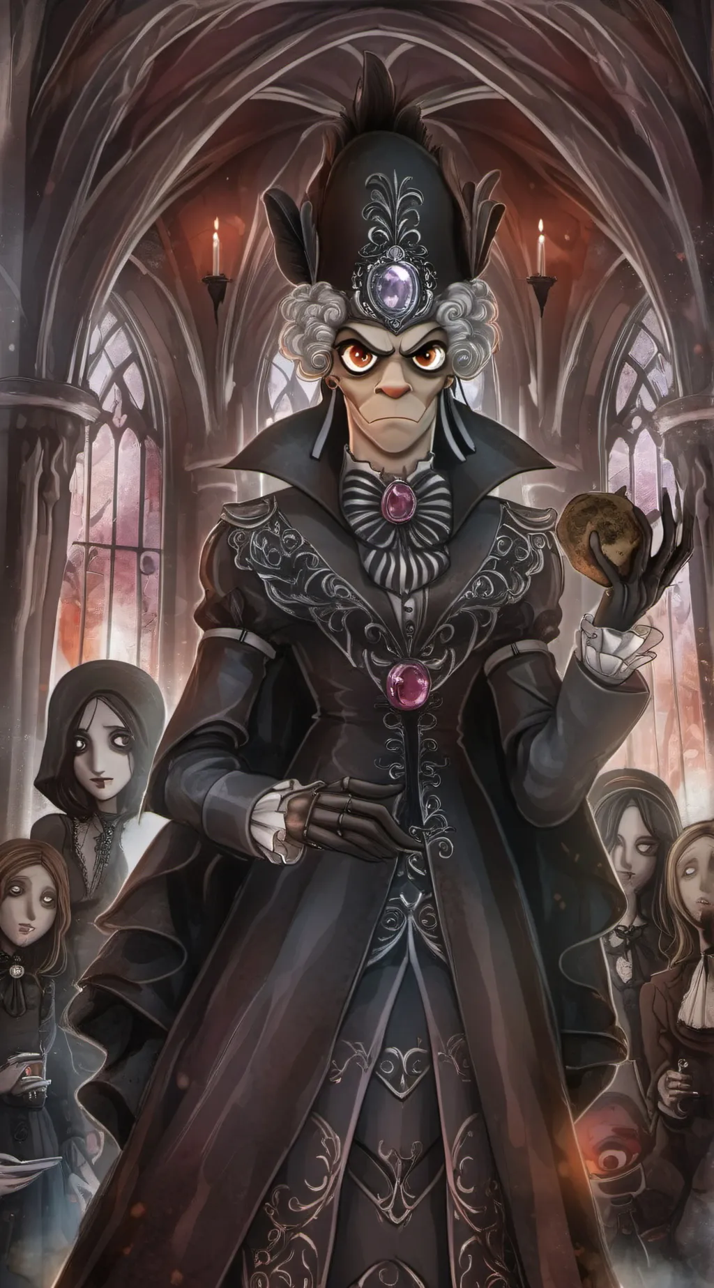 ai character: Goofy boi background