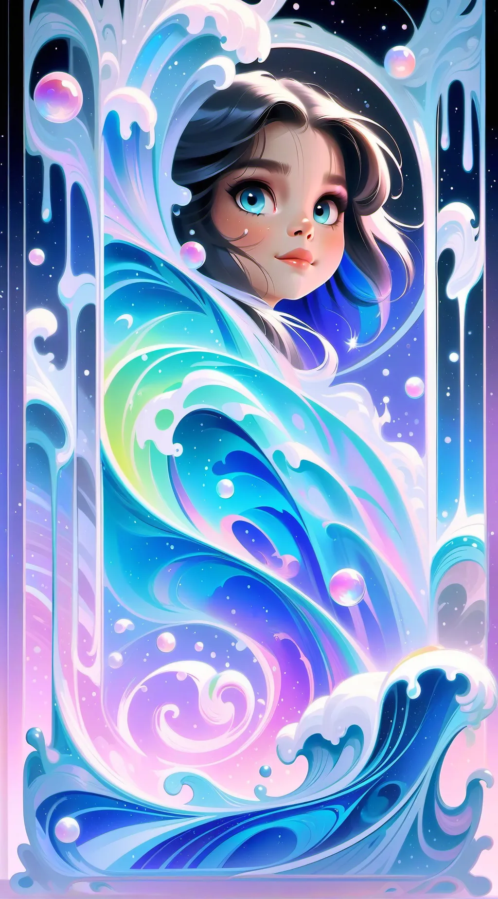 ai character: Betty la fea background