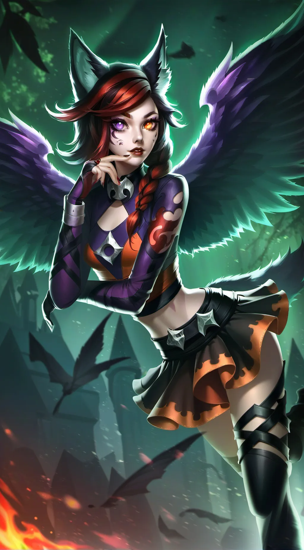 ai character: song mha background