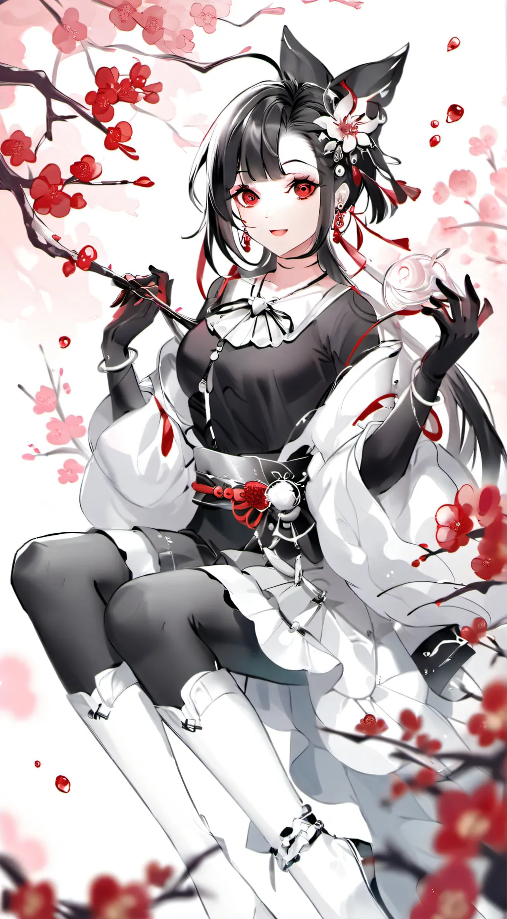 ai character: Mizuki background